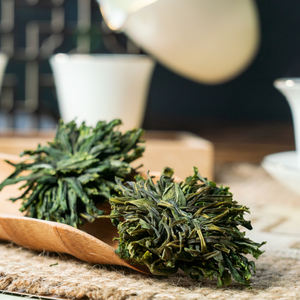 Thé vert en feuilles entières traditionnel chinois - Wuyuan Dazhangshan, thé vert biologique de pivoine verte <span class=keywords><strong>Lu</strong></span> <span class=keywords><strong>Mu</strong></span> Dan, nouveau thé vert en vrac - Product Image 3