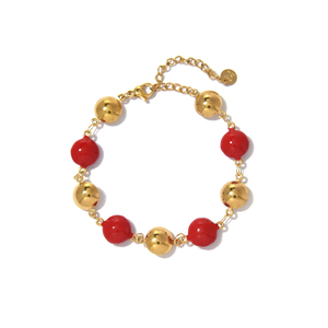 RE295-B192-0446G สร้อยข้อมือแฟชั่นแบบโซ่และแบบเชื่อมต่อ - Product Image 2