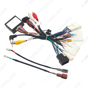 Adaptateur de faisceau de câbles d'alimentation 16 broches avec boîtier Canbus pour Toyota Prado/Camry/Highlander/Sienna Unité principale d'installation - Product Image 5