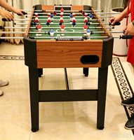 Table de baby-foot standard de 48 pouces (4 pieds) à 8 tiges, table de jeu de football d'intérieur de 1,2 m pour usage domestique, bar ou commercial