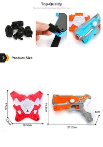 Jeu <span class=keywords><strong>de</strong></span> <span class=keywords><strong>famille</strong></span> en plein <span class=keywords><strong>air</strong></span> électrique bataille pistolet jouet ensemble gilet étiquette laser infrarouge jouet pistolet <span class=keywords><strong>de</strong></span> tir - Product Image 4
