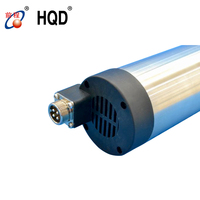 Moteurs de broche CNC HQD GDF65-24Z-0.8 ER11 0.8KW 24000 tr/min 1.6A/3A 380V/220V refroidissement par air