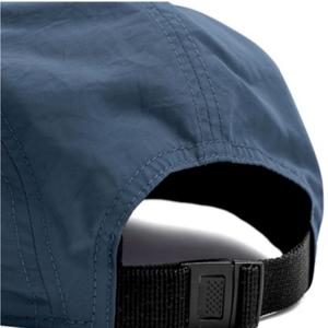 Chapeau de camp respirant à séchage rapide en nylon léger à 5 panneaux avec logo de patch tissé personnalisé taille réglable pour hommes femmes - Product Image 2