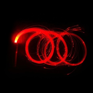 Látigo de Fibra Óptica con Luces LED Intermitentes |   Accesorios de Baile Luminosos Multicolores para Fiestas Rave - Product Image 5