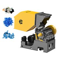Broyeur déchiqueteur de plastique pour films, bouteilles, morceaux et déchets de PP/PE/PVC/ABS/PS/PA – Haute productivité