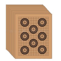 Cibles de tir tactiques OEM Silhouette 30x18 pouces, multi-cibles, avec notation, contraste élevé, en carton épais, pour entraînement de chasse en extérieur