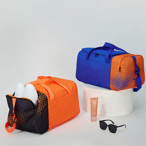 Bolsa <span class=keywords><strong>de</strong></span> Viaje Plegable Personalizada Fuliya para Fútbol, Bolsa Deportiva Multifuncional <span class=keywords><strong>de</strong></span> Gran Capacidad con Compartimento para Zapatos - Product Image 2