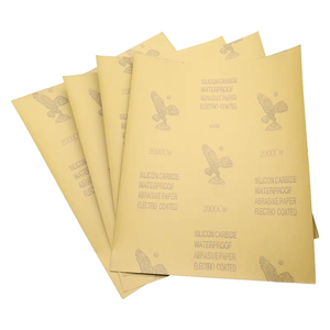Carta Abrasiva Impermeabile 230*280 <span class=keywords><strong>per</strong></span> Detailing Auto, Lavorazione Fine, Uso a Secco e Umido, Senza <span class=keywords><strong>Velcro</strong></span> e Senza Adesivo, Disco Abrasivo - Product Image 4