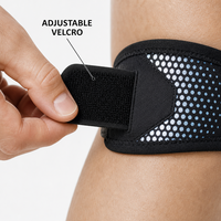 Sangle de soutien du genou en néoprène respirant professionnelle, réglable, pour le tendon rotulien, idéale pour le basketball/la course à pied et les blessures sportives