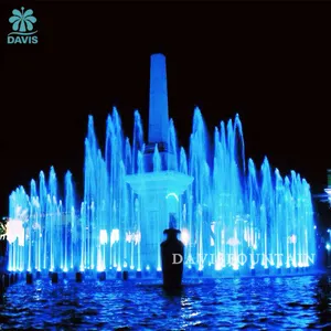 Custom Design Fuente Stainless Steel Outdoor Decor Pool Dancing Water Fountain With Music