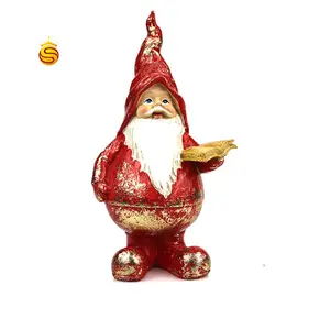 Ornamen Patung Resin Gnome Taman Luar Ruangan Ornamen Kurcaci Kreatif Baru Kustom Rendah