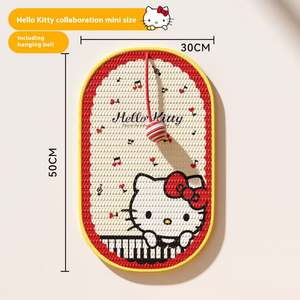 Authentic Product Cat Scratcher Wall Sisal <b>Material</b> High-quality and Sturdy on Wall or <b>Sofa</b> cat Interesting Toys - Product Image 5