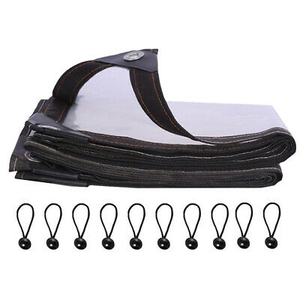 ผ้าใบกันน้ำพีวีซีลายสก๊อตหนา8ฟุต x 8ฟุตผ้าใบกันน้ำใช้สำหรับหลังคาพลาสติกและผ้าม่าน - Product Image 2