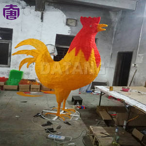 ไฟตกแต่งรูปไก่ 3 มิติ กันน้ำ IP65 ปรับแต่งได้ สำหรับตกแต่งภายนอกอาคาร เหมาะสำหรับงานแต่งงาน คริสต์มาส วันปีใหม่ และตกแต่งบ้าน - Product Image 2