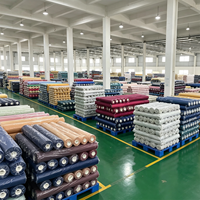 Tissu satiné brillant en gros, 100 % polyester, infroissable, léger, largeur 148 cm, pour nappes et doublures de boîtes cadeaux