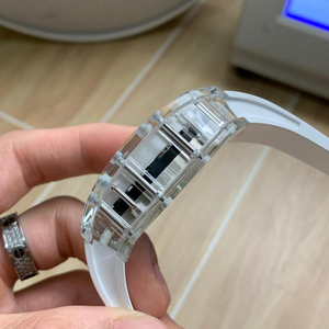 Montre mécanique de luxe RM 38-02, quartz <span class=keywords><strong>rose</strong></span>, boîtier TPT, tourbillon manuel, boîtier asymétrique, cadran squeletté, montre sport pour homme <span class=keywords><strong>haut</strong></span> de gamme - Product Image 5