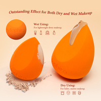Éponge de maquillage en forme de goutte d'eau sans latex Mophira 2026, personnalisable avec logo OEM/ODM, pour un application douce du fond de teint – Outil cosmétique de beauté