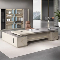 Mobilier de bureau pour chef de bureau Table de luxe pour chef de bureau Table de bureau pour direction