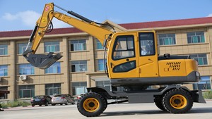 Excavadora tipo rueda de alto rendimiento LICHMACH, motor Yanmar, nuevo modelo superior, capacidad de cubo 3M, cilindro hidráulico Yuken Shimadzu - Product Image 2