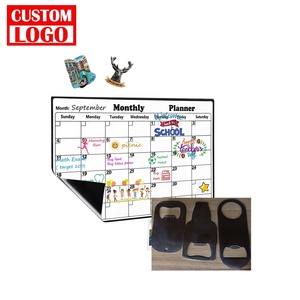Custom Size Magnetic Sticker in Shape Personalized Promotional State Patriotic Magnetic Fridge Calendar