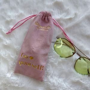 High Quality Velvet <b>Drawstring</b> Bag Soft Fabric Jewelry Dustproof Packaging <b>Pouch</b> With Double Strings - Product Image 3