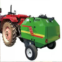 Machine à balles de foin automatique haute performance, presse à balles de paille de blé, pour balles carrées et rondes destinées à l'ensilage agricole