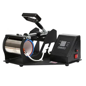 Guanyintong-máquina de prensado en caliente de doble pantalla, máquina para asar tazas, Impresión de logotipo, proveedor de fábrica, venta al por mayor para impresión