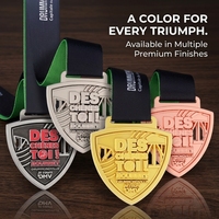 Médaille sportive en alliage de zinc 3D personnalisée de haute qualité, prix de gros du fabricant, médaille souvenir personnalisée