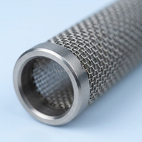 Filtre en maille capillaire perforée en acier inoxydable 304/316 sur mesure à faible coût, tissé avec précision