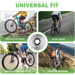 Casete de Bicicleta Premium de 10 Velocidades CS-HG500-10, Piñones para Bicicleta de Montaña, para Bicicleta Plegable de Desplazamiento Diario, Desviador de Bicicleta - Product Image 6