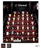 Boîte Mystère en Gros Sooya Studio X M Stand Coffee Series Sooya Beans Mini Blind Box Figurine Mignonne Jouet Tendance Cadeau de Collection