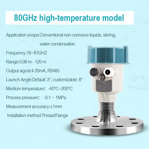 جوجيا مقياس مستوى الرادار مستشعر مستوى السائل ، Hart RS485 4-20ma قياس السائل بدقة عالية - Product Image 5
