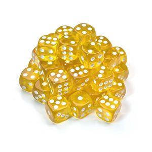 Dados Acrílicos Transparentes de 14mm, Color Cristal, D6, para Juegos de Mesa y Entretenimiento, Venta al Por Mayor - Product Image 4