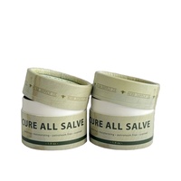 Emballage en carton de cylindre de crème de soin écologique lotion pour le corps carton boîte ronde conteneur de carton de protection solaire