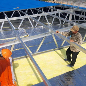 Manta Aislante Acústica de Lana de Fibra de Vidrio Impermeable, Rollo de Lana de Vidrio para Aislamiento de Edificios, Precios para Sudamérica - Product Image 6