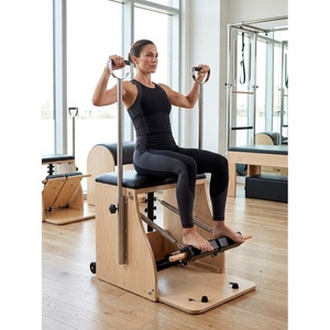<span class=keywords><strong>Chaise</strong></span> Wunda de Pilates en bois de chêne compatible et intelligente avec ressorts silencieux pour une performance professionnelle et une intégration <span class=keywords><strong>à</strong></span> domicile, équipement de yoga - Product Image 3