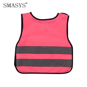 High Quality Durable <strong>Hi</strong> <strong>Vis</strong> Reflective Safety <strong>Vest</strong> for <strong>Kids</strong> Customized Polyester Knitted Fabric Children <strong>Kid</strong> Safety <strong>Vest</strong> - Product Image 5
