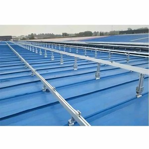 Soportes de Montaje Triangulares Solares de Diseño Gratuito, Estructura de Sistema de Montaje Solar para Techos Planos para el Hogar - Product Image 1