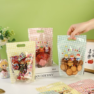 Bolsa de embalaje original nueva para galletas y dulces con diseño de dibujos animados, bolsa para refrigerios, bolsa autosellable, bolsa autoportante, bolsa con cierre hermético para alimentos horneados. - Product Image 4