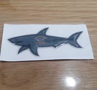 Nouvel autocollant décoratif pour téléphone portable en PVC Paul Shark imprimé UV, style dessin animé, CP Jul Vrunk Marseille Palestine