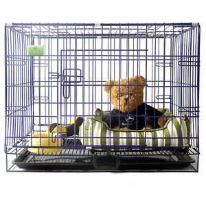 Jaula para perros al por mayor, fabricante nuevo, 30, 36, 42, 48 pulgadas, jaula plegable de Metal para perros, jaula para perros de impacto <span class=keywords><strong>Xxl</strong></span> con chasis extraíble - Product Image 2