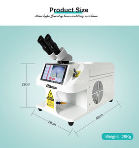 เครื่องเชื่อมเลเซอร์สำหรับงานจิวเวลรี่ขนาดเล็ก สำหรับทองและเงิน 60w 100w 200w เครื่องมือสำหรับงานจิวเวลรี่ ทอง เงิน เพชร - Product Image 3