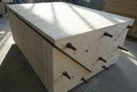 Isolation acoustique, dimensions personnalisées, CE 2+ EUTR EN17460, contreplaqué filmé pour coffrage, panneaux composites et revêtus pour usage extérieur