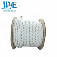 Câble en tissu torsadé coton/textile avec isolation PVC et conducteur en cuivre -20°C~+90°C pour applications de chauffage