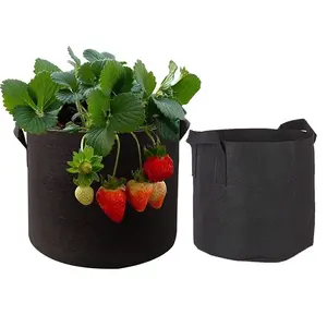 Planter Bag 7 Gallon Fabric Pot Vegetables Flowers Plant Grow Bags