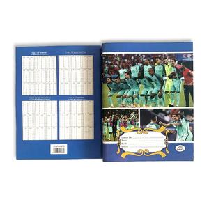 Bloc pour étudiants, fournitures en vrac pour ballon <span class=keywords><strong>de</strong></span> Football, couverture des étoiles, bloc-notes d'exercice en ligne française, 25 pièces - Product Image 3