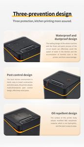 Máy in hóa đơn nhiệt, 58 Mét max-chiều rộng máy in POS với tốc độ cao in ấn nhỏ POS Máy in hóa đơn cho nhà hàng bán hàng bán lẻ - Product Image 5