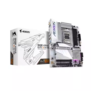 GIGABYTE B650E AORUS <span class=keywords><strong>ELITE</strong></span> X AX ICE DDR5 AM5 Support 7000 Series CPU PCI-E 4.0/5.0 Gaming Motherboard PC - Product Image 1