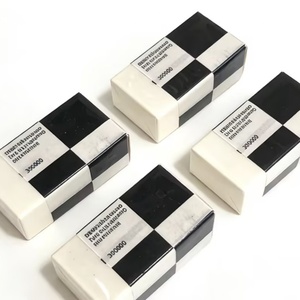 Gommes à effacer rectangulaires blanches personnalisées en gros, prix d'usine, promotionnelles, pour l'école et le bureau - Product Image 3