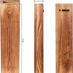 Maceta <span class=keywords><strong>de</strong></span> <span class=keywords><strong>pared</strong></span> <span class=keywords><strong>de</strong></span> <span class=keywords><strong>madera</strong></span> cuadrada personalizada, paquete <span class=keywords><strong>de</strong></span> 3 decoraciones <span class=keywords><strong>de</strong></span> <span class=keywords><strong>pared</strong></span> para plantas <span class=keywords><strong>de</strong></span> flores artificiales, jarrón <span class=keywords><strong>de</strong></span> <span class=keywords><strong>pared</strong></span> marrón oscuro Vintage para sala <span class=keywords><strong>de</strong></span> estar - Product Image 6